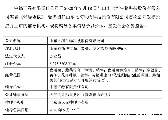 山东七河生物冲击A股上市遇阻 俩股东股权均遭司法冻结，资本之路遭遇“股权暗礁”